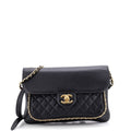 Chanel Unchained Flap Crossbody Bag Quilted Lambskin Medium