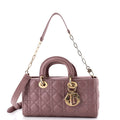 Christian Dior Lady D-Joy Bag Cannage Quilt Lambskin Medium