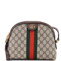 Gucci Ophidia Dome Shoulder Bag GG Coated Canvas Small