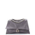 Crush Chain Flap Bag Leather Medium