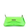 XX Flap Street Shoulder Bag Crocodile Embossed Leather Medium