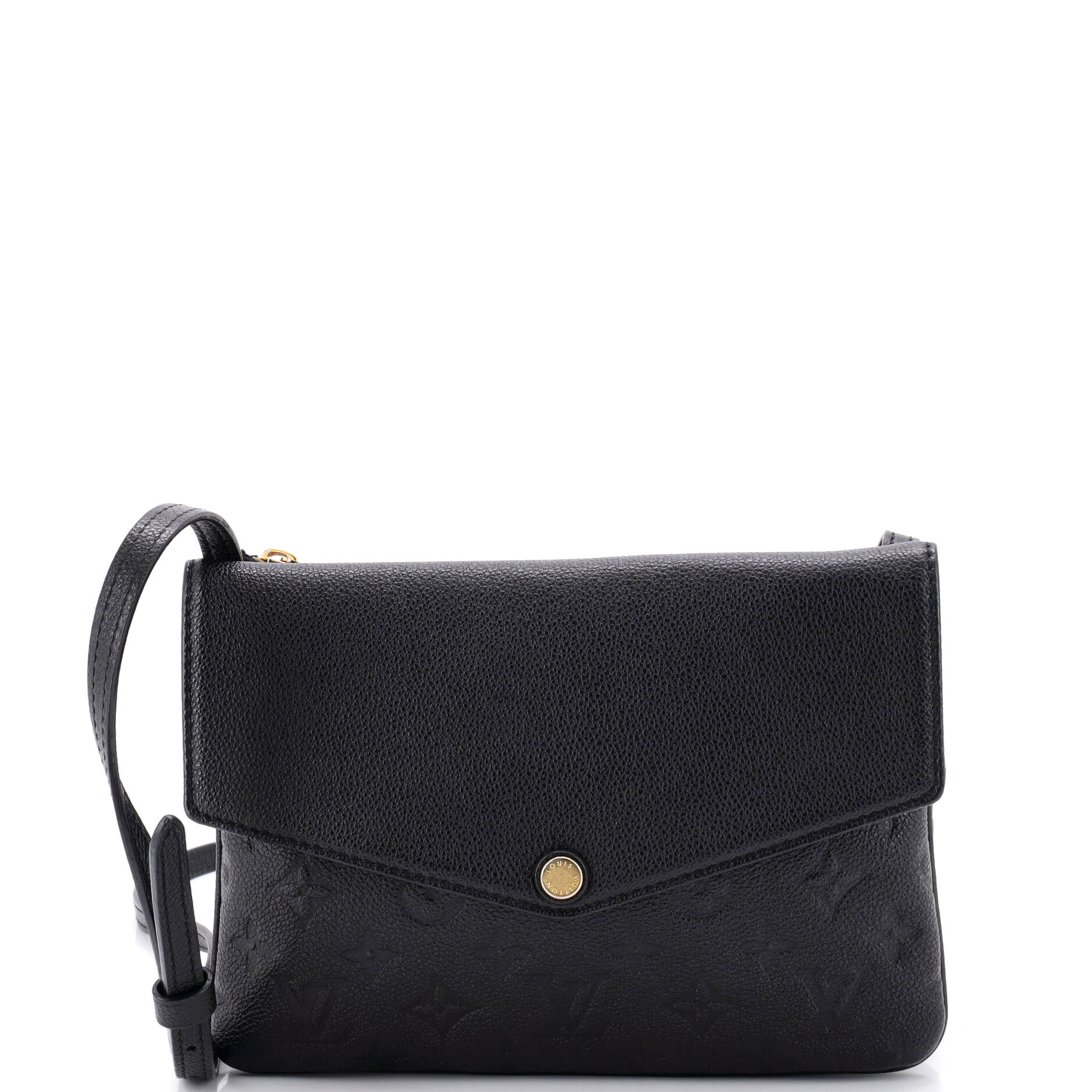 Louis Vuitton Twice Handbag Monogram Empreinte Leather