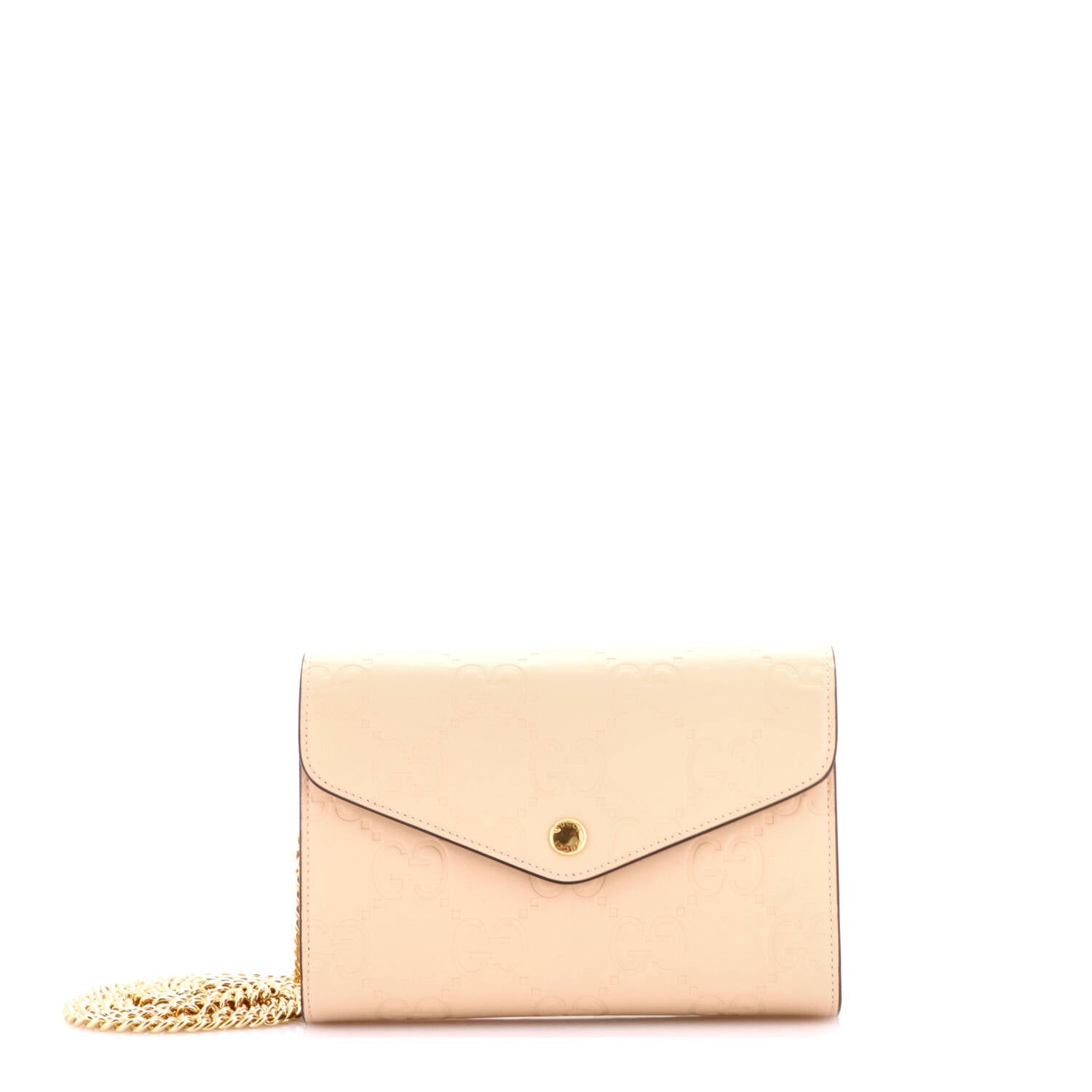 Envelope Wallet on Chain Guccissima Leather