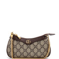 Gucci Ophidia Charm Shoulder Bag GG Coated Canvas with Leather Mini