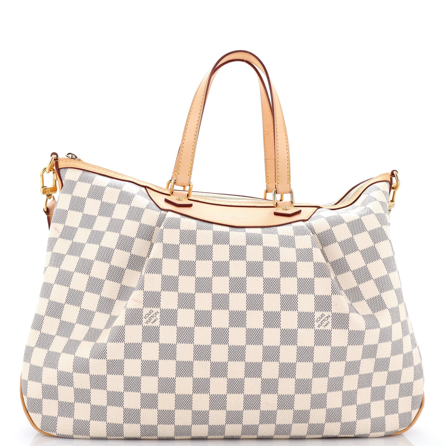 Louis Vuitton Siracusa Handbag Damier GM
