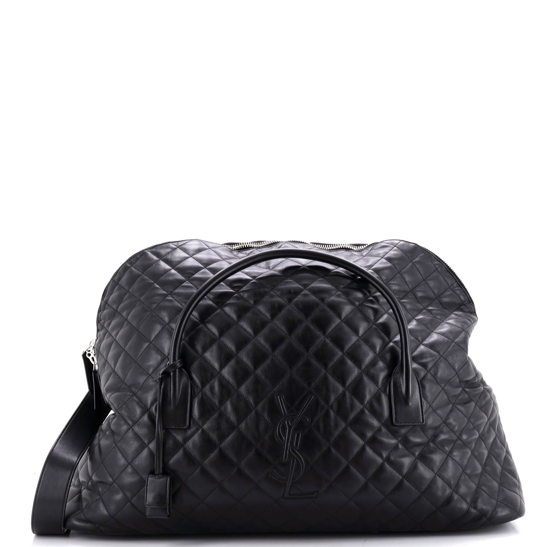 Saint Laurent ES Giant Travel Bag Quilted Leather