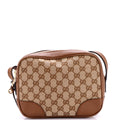 Gucci Bree Disco Crossbody Bag GG Canvas with Leather Mini