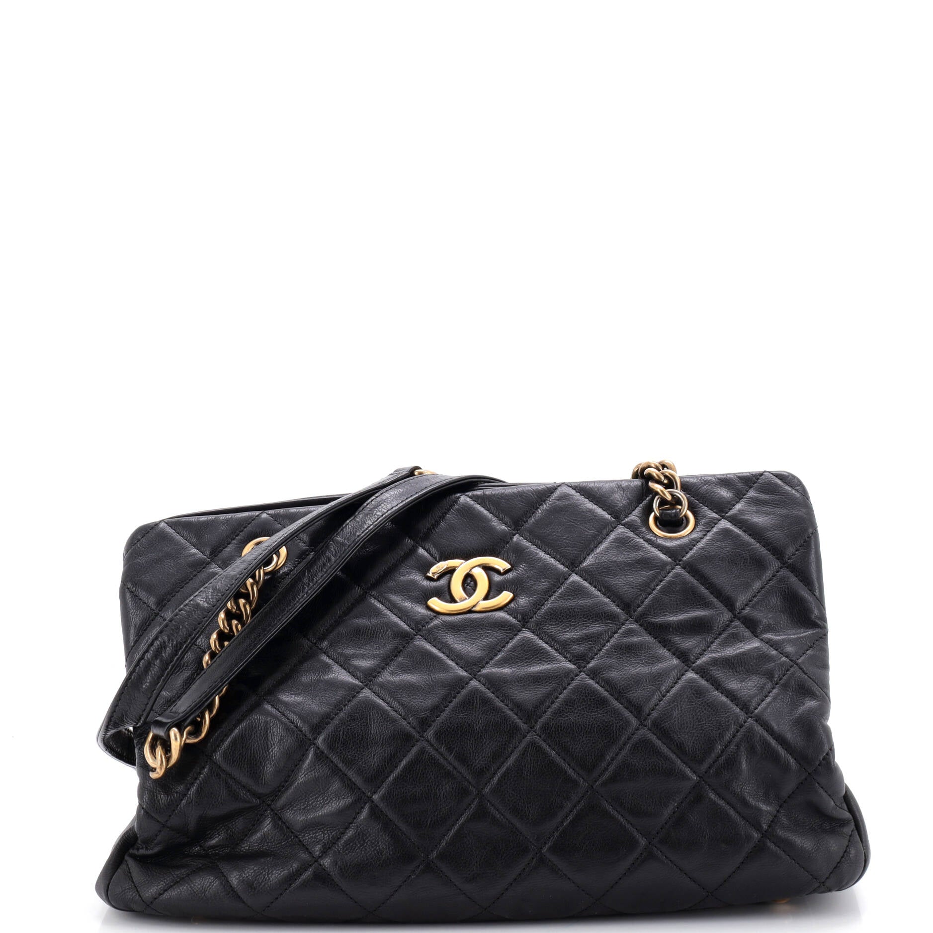 Chanel Perfect Edge Tote Quilted Leather Small