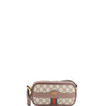 Gucci Ophidia Crossbody Bag GG Coated Canvas Mini
