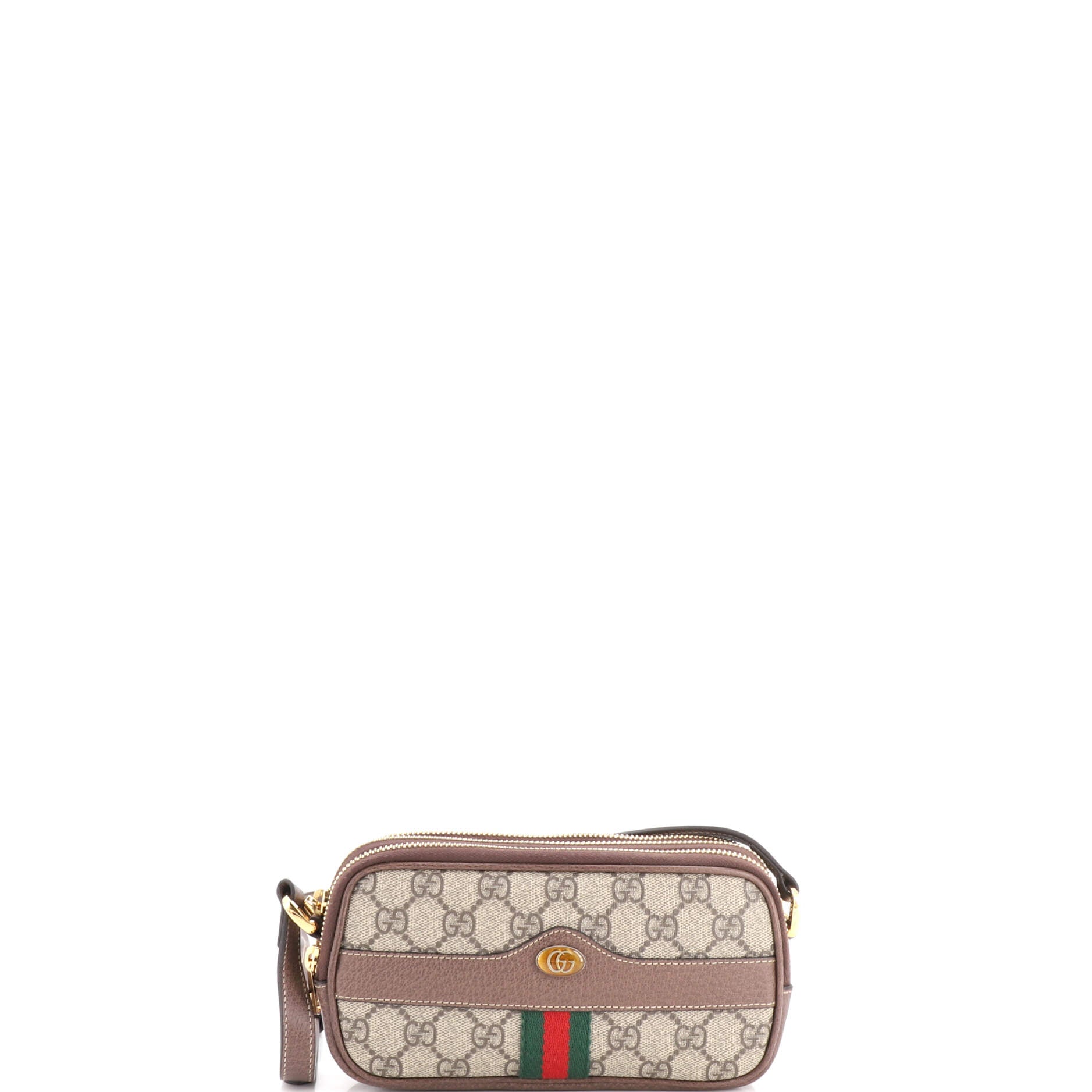 Gucci Ophidia Crossbody Bag GG Coated Canvas Mini