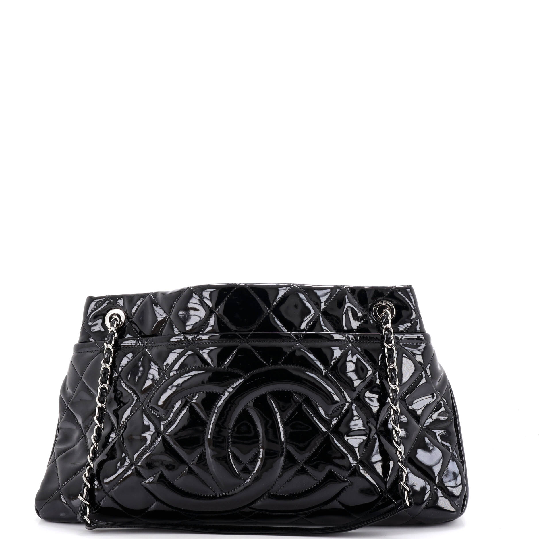 Chanel Timeless CC Soft Tote Quilted Patent Large