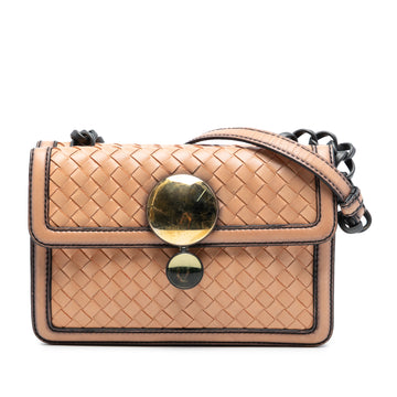 Bottega Veneta Olimpia Knot Chain Clutch Intrecciato Nappa