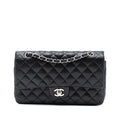 Chanel Classic Double Flap Bag Quilted Perforated Lambskin Medium