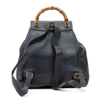 Gucci Vintage Bamboo Backpack Leather Medium