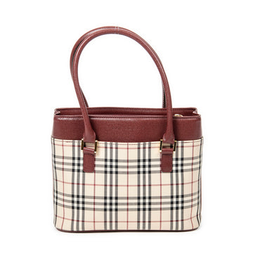 Burberry Golderton Tote Haymarket Coated Canvas Medium