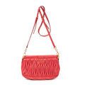 Miu Miu Flap Crossbody Bag Matelasse Leather Small