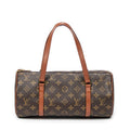 Louis Vuitton Papillon Handbag Monogram Canvas 30