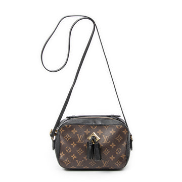 Louis Vuitton Saintonge Handbag Monogram Canvas with Leather