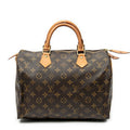 Louis Vuitton Speedy Handbag Monogram Canvas 30