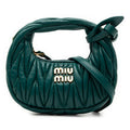 Miu Miu Wander Hobo Matelasse Leather Mini