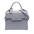 Delvaux Tempete Top Handle Bag Leather Micro