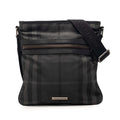 Burberry Beckley Crossbody Smoked Check Coated Canvas