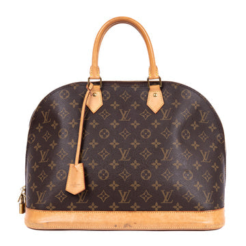 Louis Vuitton Alma Handbag Monogram Canvas GM