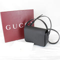 Gucci Flap Crossbody Bag GG Embossed Perforated Leather Mini