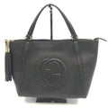 Gucci Soho Convertible Top Handle Bag Leather Small