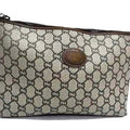 Gucci Vintage Web Crossbody Bag GG Coated Canvas Small