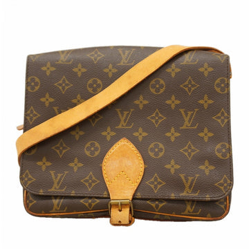 Louis Vuitton Cartouchiere Handbag Monogram Canvas GM