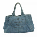 Prada Canapa Tote Denim Large
