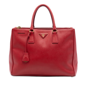 Prada Double Zip Lux Tote Saffiano Leather Large