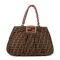 Fendi Mia Tote Zucca Canvas Large