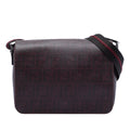 Fendi Flap Messenger Bag Zucca Coated Canvas Medium