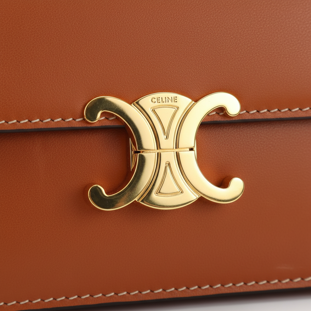 Celine Triomphe - Clasp Closeup