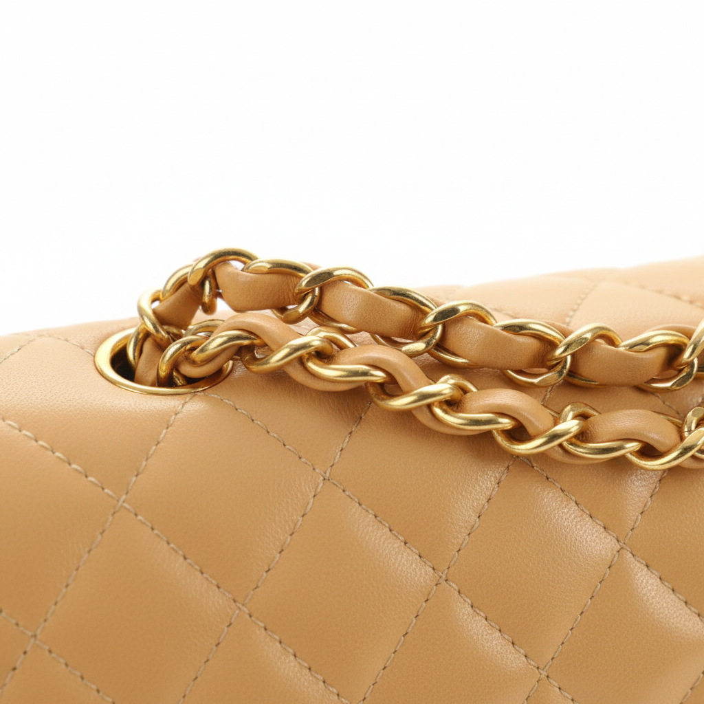Chanel Classic Double Flap - Chain Closeup