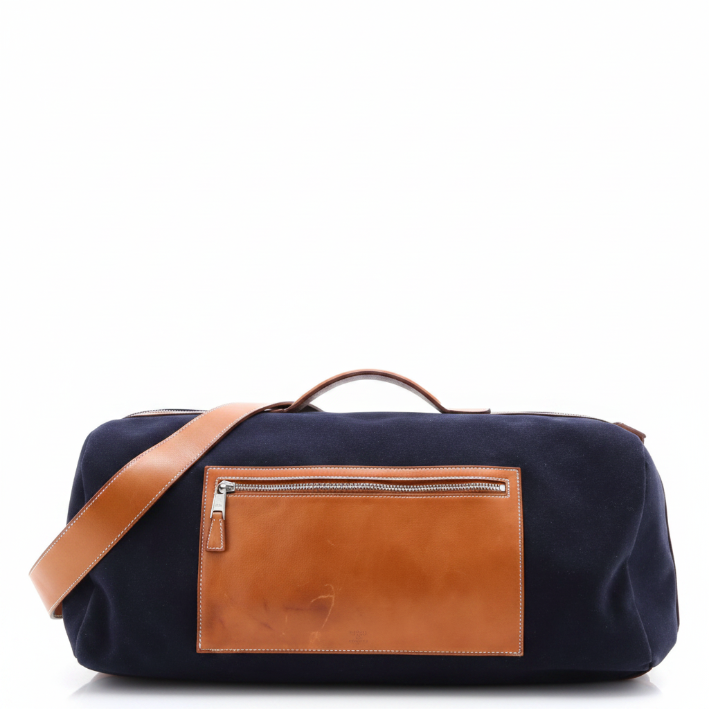 Hermes Odyssee Terre Duffle - Front View