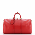LV Keepall 45 Red Epi - Front View
