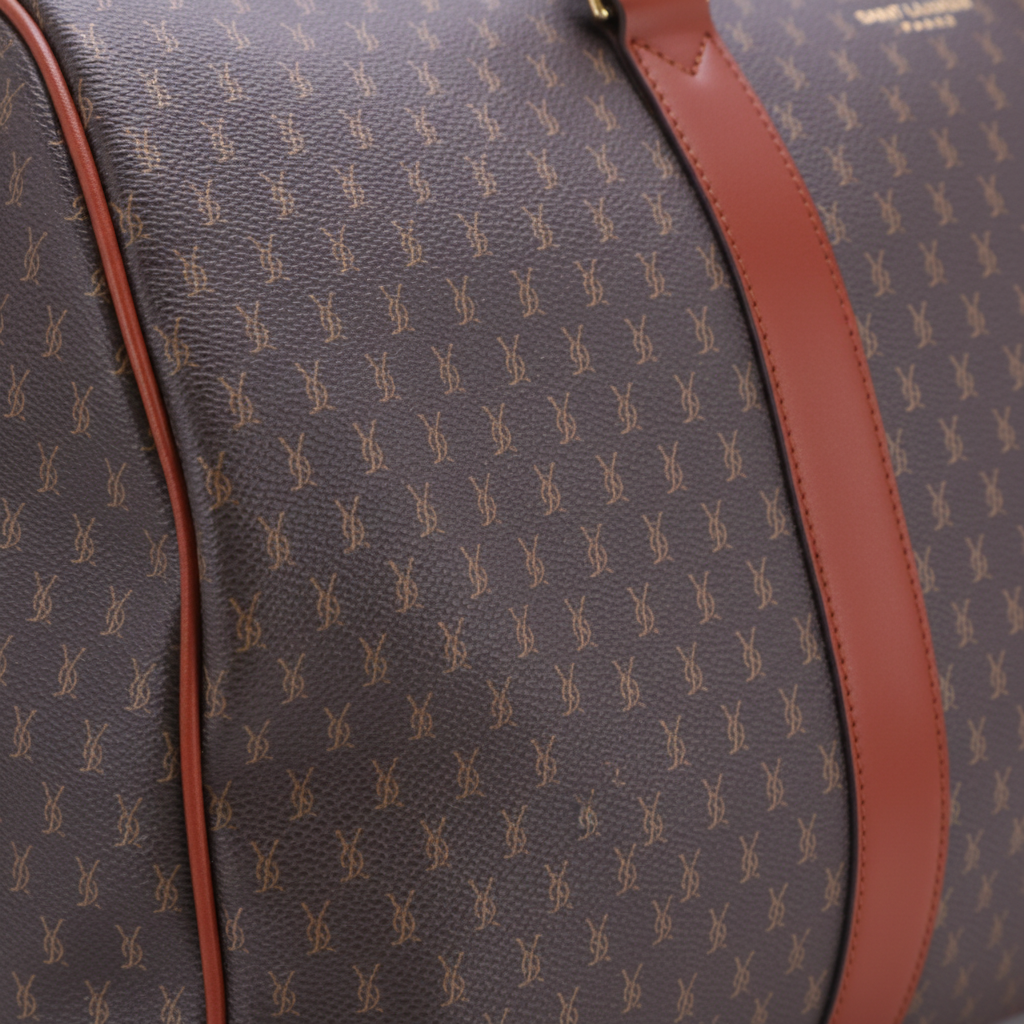 Monogram canvas closeup