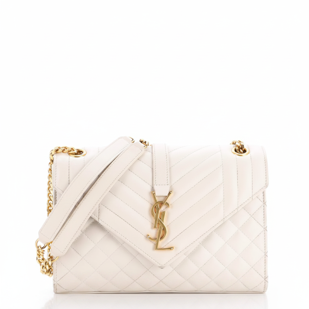 YSL Envelope Satchel - Front View