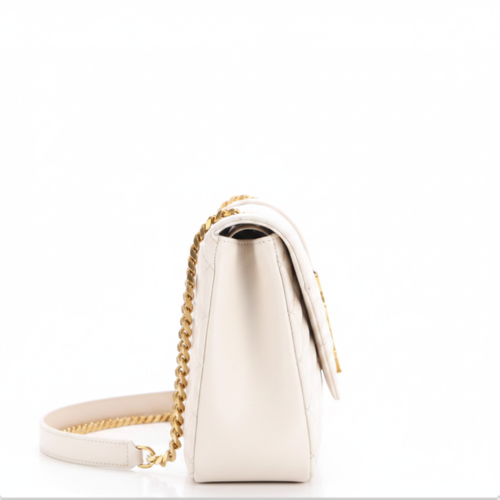 YSL Envelope Satchel - Side Profile